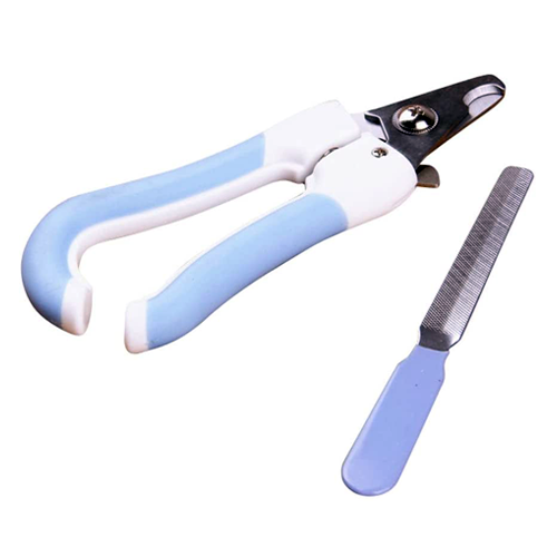 Set Alicate Corta Uñas Perros Gatos Profesional + Lima